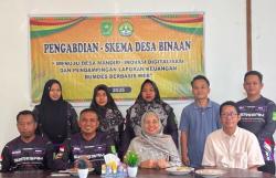 LPPM UNRI Taja Pendampingan Laporan Keuangan Berbasis Web di Seresam Inhil